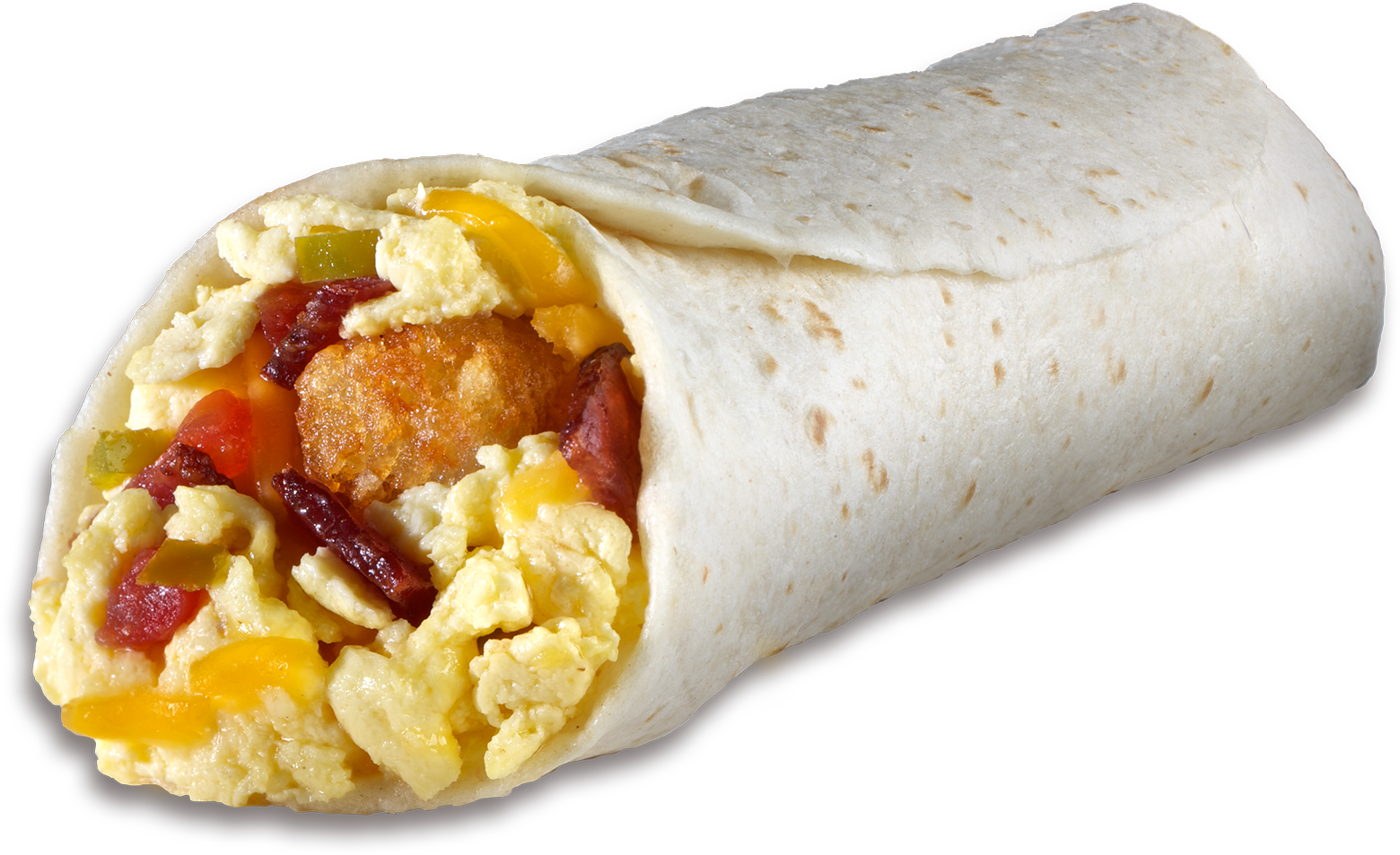 TacoTime Menu Bacon Egg Burrito